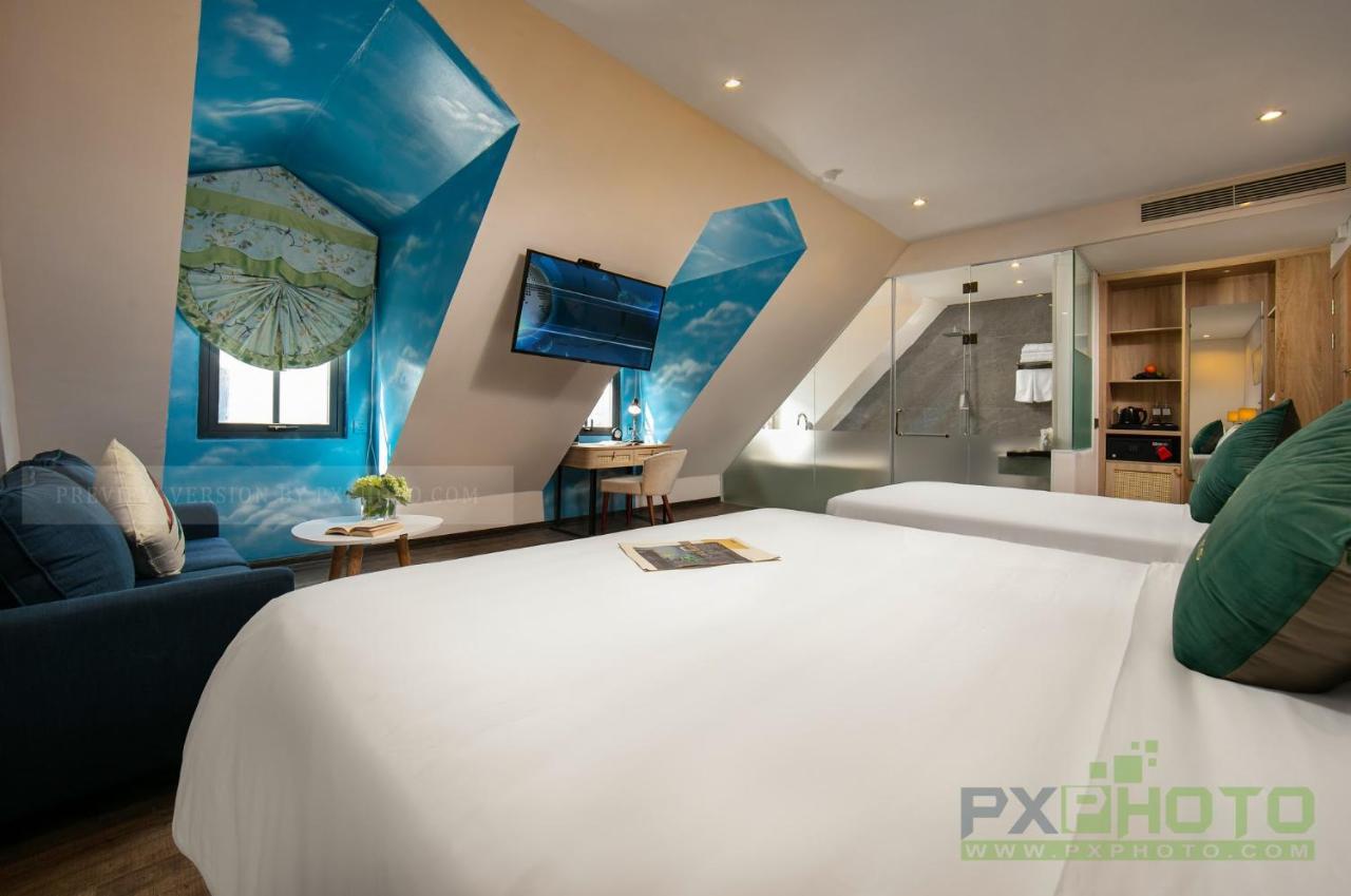 Green Suites Hotel ها لونغ المظهر الخارجي الصورة