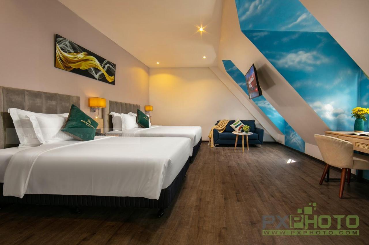 Green Suites Hotel ها لونغ المظهر الخارجي الصورة